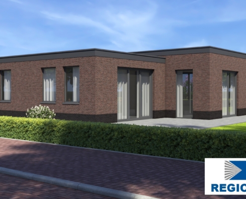 RegioHuis Bungalow type 195, levensloopbestendig en ontworpen voor CPO-projecten. Duurzaam en energiezuinig wonen met modern comfort.02