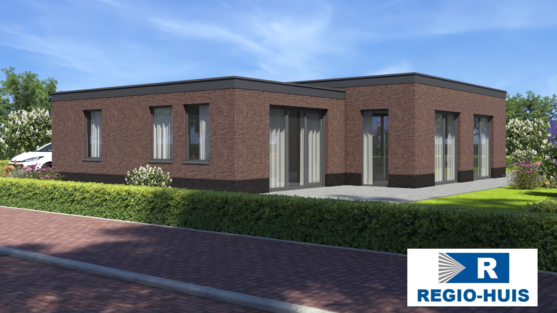 RegioHuis Bungalow type 195, levensloopbestendig en ontworpen voor CPO-projecten. Duurzaam en energiezuinig wonen met modern comfort.02